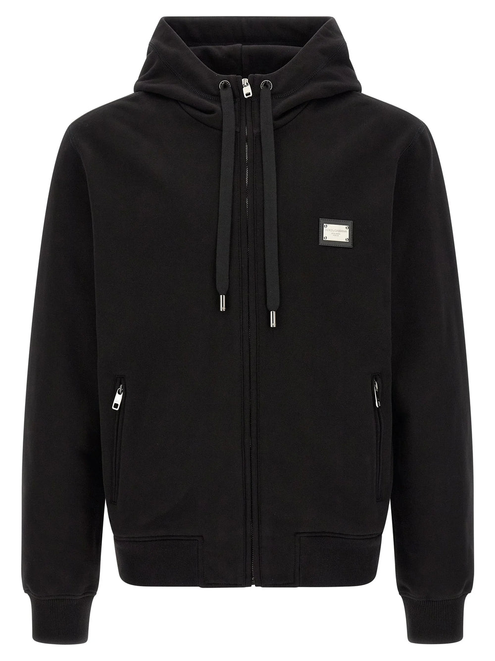 Dolce & Gabbana Black Cotton Sweatshirt