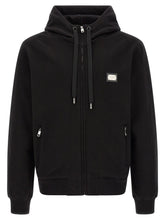 Dolce & Gabbana Black Cotton Sweatshirt
