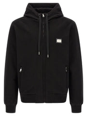 Dolce & Gabbana Black Cotton Sweatshirt