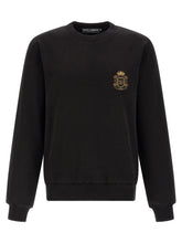 Dolce & Gabbana Black Cotton Sweatshirt