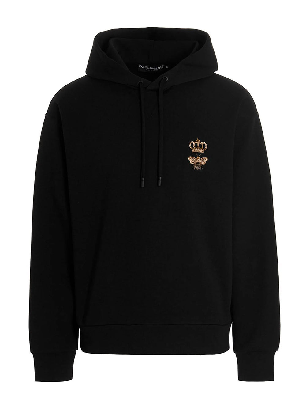Dolce & Gabbana Black Cotton Sweatshirt - IT58 | 4XL