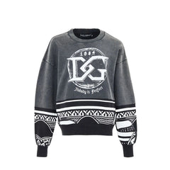 Dolce & Gabbana Black Cotton Sweatshirt - XS