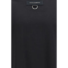 Dolce & Gabbana Black Cotton T-Shirt