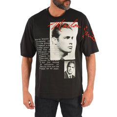 Dolce & Gabbana Black Cotton T-Shirt - XS