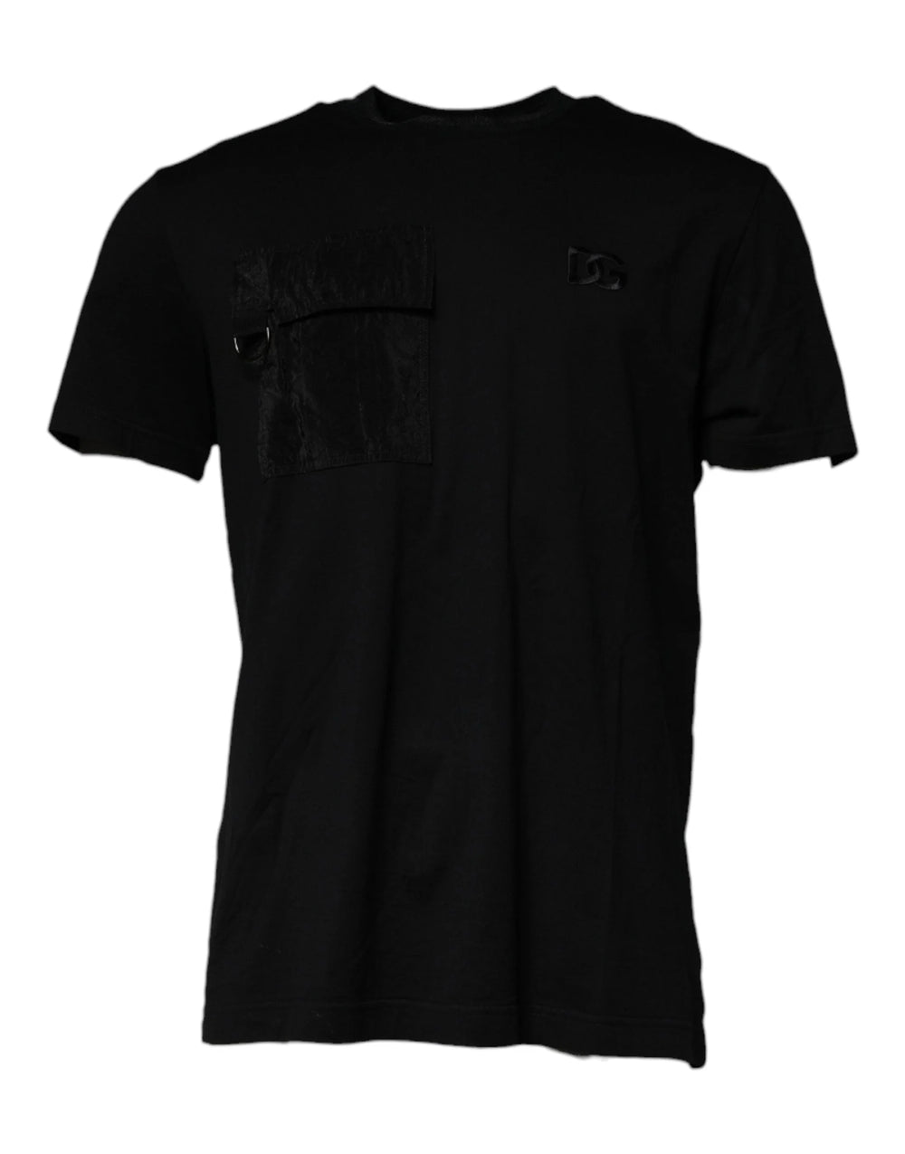 Dolce & Gabbana Black Crew Neck Short Sleeve T-shirt - IT56 | XXL - T-Shirts