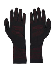Dolce & Gabbana Black DG Logo Cotton Hands Mitten Men Gloves - 9|M