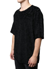 Dolce & Gabbana Black DG Mania Logo Print T-shirt - IT56 | XXL - T-Shirts