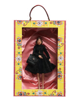 Dolce & Gabbana fekete ruha kerámia porcelán divatbőr Sicily babák