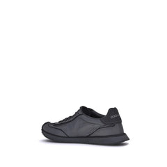Dolce & Gabbana Black Fabric Athletic Sneakers
