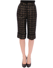Dolce & Gabbana Black fabric shorts pants - IT40|S - Short Trousers