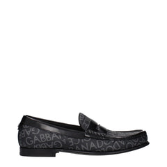 Mocassins Lanvin noirs en tissu - EU40/US7