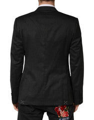 Dolce & Gabbana Black Fantasy Single Breasted Jacket Blazer - IT52 | XL