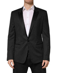 Dolce & Gabbana Black Fantasy Single Breasted Jacket Blazer - IT52 | XL