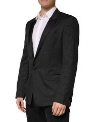 Dolce & Gabbana Black Fantasy Single Breasted Jacket Blazer - IT52 | XL