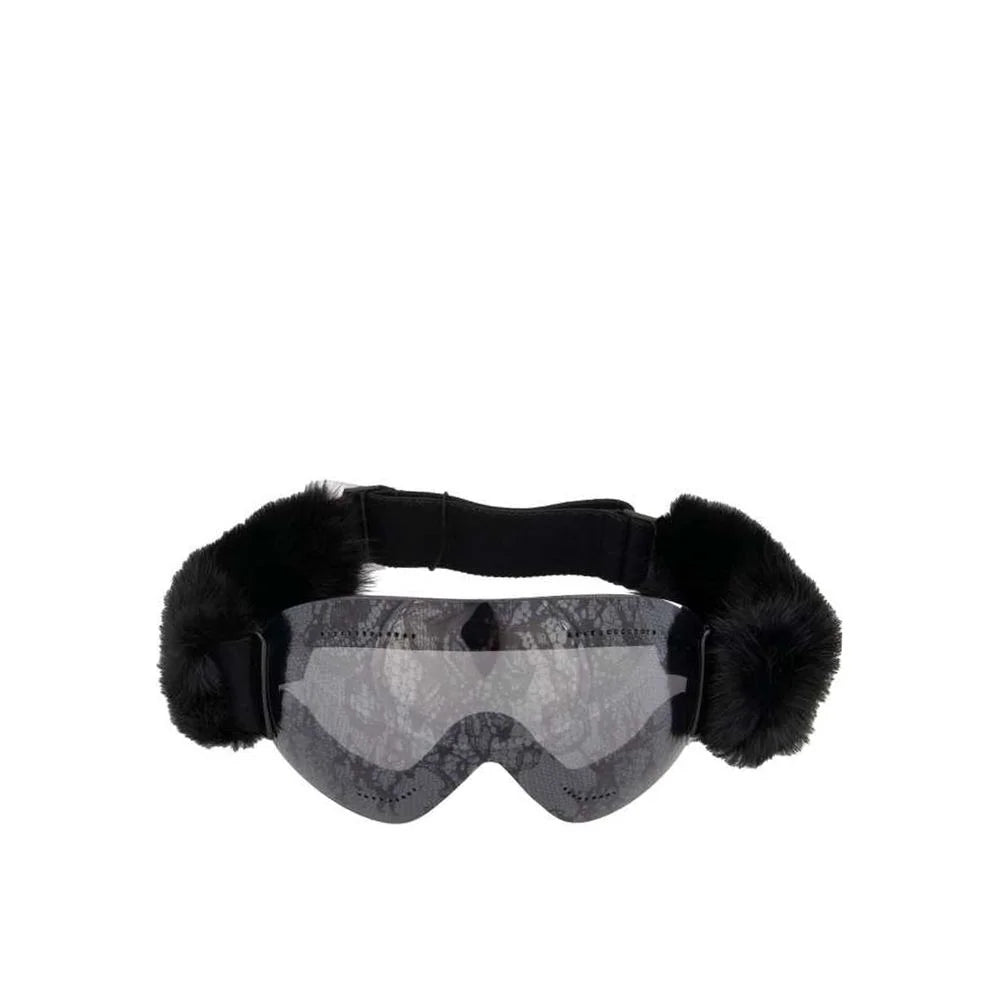 Dolce & Gabbana Black Fur Sunglasses