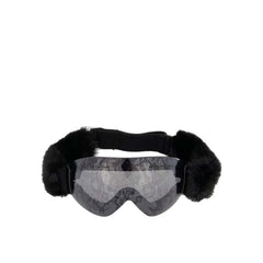 Dolce & Gabbana Black Fur Sunglasses