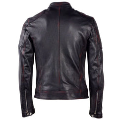 Dolce & Gabbana Black Goatskin Men Jacket - IT44 | XS - Bomber Jackets