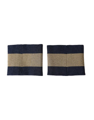 Dolce & Gabbana Black Gold Logo Star 84 Viscose Wristband - Wristbands