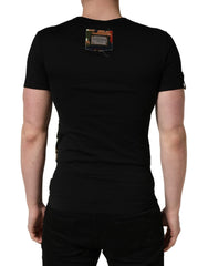 Dolce & Gabbana Black Italians Do It Better Camo Pocket Men T-shirt - IT42 | XS