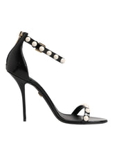 Dolce & Gabbana Black KEIRA Pearl Embellished Sandals Shoes - EU41/US10.5 - Sandals