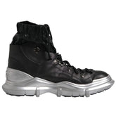 Dolce & Gabbana Black Lambskin Men Ankle Boot - EU43/US10 - Boots