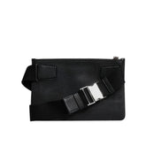 Dolce & Gabbana Black Leather Belt Bag