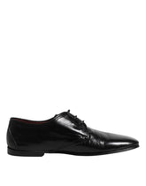 Dolce & Gabbana Black Leather Lace Up Derby Dress Formal Shoes - EU43/US10 - Shoes