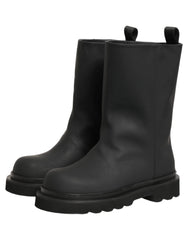 Μπότες δερμάτινες μαύρες Chunky Dolce & Gabbana - EU42/US9
