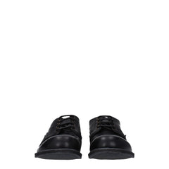 Dolce & Gabbana Black Leather Oxfords And Derbies