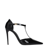Dolce & Gabbana Black Leather Pumps - EU38/US8