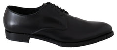 Dolce & Gabbana Black Leather SARTORIA Hand Made Shoes - Shoes