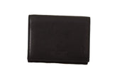 Dolce & Gabbana Black Leather Trifold Purse Belt Multi Kit Wallet - Wallets