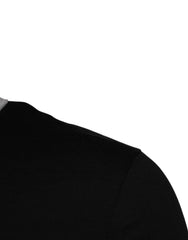 Dolce & Gabbana Black Logo Cotton Crew Neck Men Tee T-shirt - T-Shirts