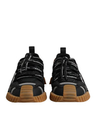Dolce & Gabbana Svarta Sneakers med Logotyp och Snörning - Sneakers