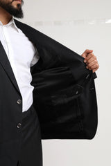 Dolce & Gabbana Black MARTINI Single Breasted 2 Piece Suit - IT58 | XXL - Suits