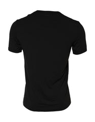 Dolce & Gabbana Black Modal Men Crew Neck Underwear T-shirt - IT4 | S - Men’s Undershirts