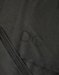 Dolce & Gabbana Black Modal Neck Wrap Men Shawl Men Scarf