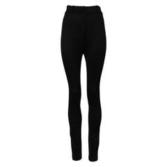Dolce & Gabbana Black Nylon High Waist Skinny Leggings Pants - IT40|S - Leggings
