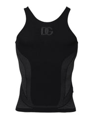 Dolce & Gabbana Black Nylon Sleeveless Underwear Tank T-shirt - IT4 | L - Men’s Undershirts