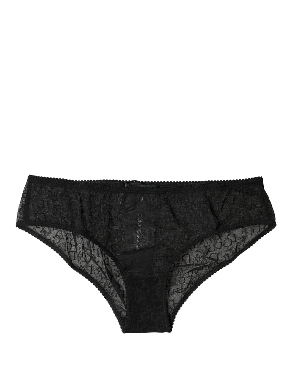 Dolce & Gabbana Black Nylon Stretch Mid Waist Brief Underwear - IT2 | S