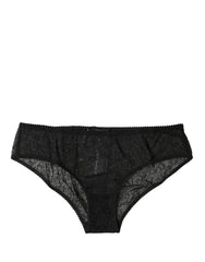Dolce & Gabbana Black Nylon Stretch Mid Waist Brief Underwear - IT2 | S