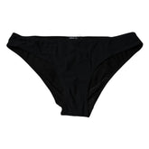 Dolce & Gabbana Black Nylon Stretch Mid Waist Panty Underwear - IT1 | XS - Briefs