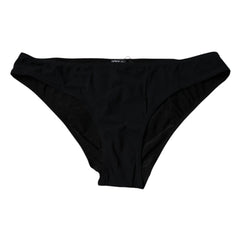 Dolce & Gabbana Black Nylon Stretch Mid Waist Panty Underwear - IT1 | XS - Briefs