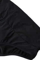 Dolce & Gabbana Black Nylon Stretch Swimwear Slip Bottom Bikini - IT3 | M - Classic Bikinis