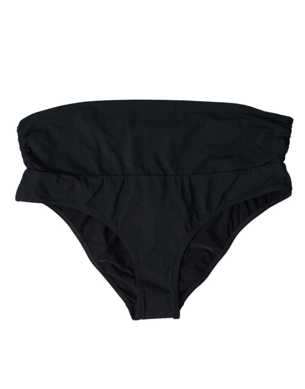 Dolce & Gabbana Black Nylon Stretch Swimwear Slip Bottom Bikini - IT3 | M - Classic Bikinis