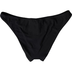 Dolce & Gabbana Black Nylon Swimwear Beachwear Bottom Bikini - IT3 | M - Classic Bikinis
