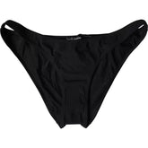 Dolce & Gabbana Black Nylon Swimwear Beachwear Bottom Bikini - IT3 | M - Classic Bikinis