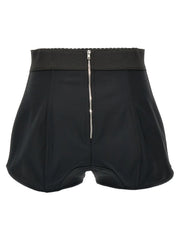 Dolce & Gabbana Black Polyamide Bermuda Shorts - IT44