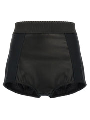Dolce & Gabbana Black Polyamide Bermuda Shorts - IT44