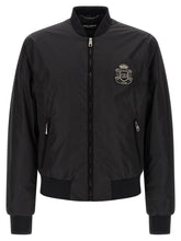 Dolce & Gabbana Black Polyamide Bomber - XXL